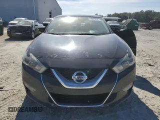 2017 Nissan Maxima S with VIN 1N4AA6AP3HC412977, listed as a Copart auction lot 42873835 with 57,232 mi miles and Salvage Title. Bid and sale history available at DreamBid. Image 5.