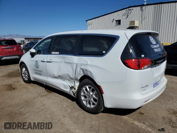 2023 Chrysler Voyager LX z VIN 2C4RC1CG7PR561891, wystawiony jako Copart lot #45159005 z przebiegiem 18 218 mil mil oraz Szkoda całkowita • Salvage title. Historia ofert i sprzedaży dostępna na DreamBid. Obrazek 2.