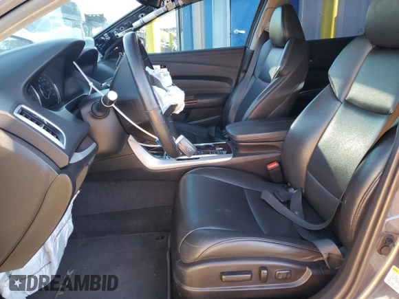 2017 Acura TLX with VIN 19UUB1F33HA002755, listed as a Copart auction lot 41711975 with 108,262 mi miles and Salvage Title. Bid and sale history available at carsss.com. Image 7.