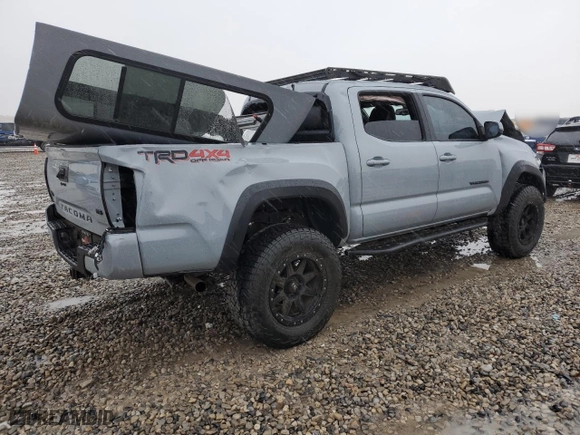2019 Toyota Tacoma 4WD SR with VIN 3TMCZ5AN0KM222807, listed as a Copart auction lot 80084404 with 71,593 mi miles and Salvage Title. Bid and sale history available at carsss.com. Image 3.