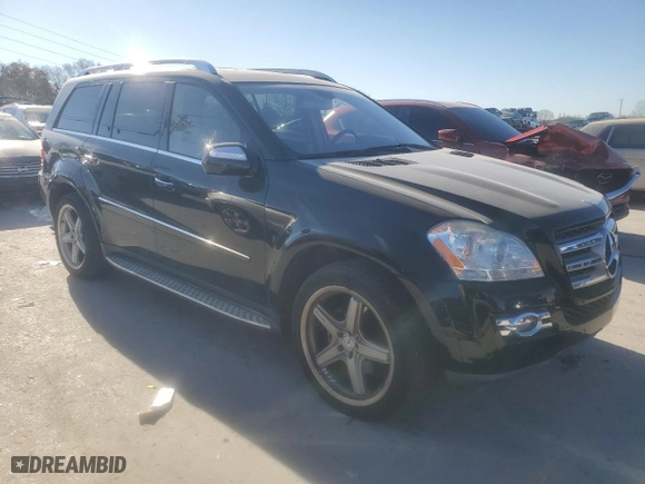 2009 Mercedes-Benz GL-Class 5.5L with VIN 4JGBF86E99A509919, listed as a Copart auction lot 83238864 with 121,344 mi miles and Salvage Title. Bid and sale history available at carsss.com. Image 4.