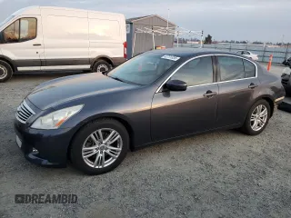 2012 Infiniti G37 Sedan Journey with VIN JN1CV6AP9CM934137, listed as a Copart auction lot 42731335 with 124,635 mi miles and Salvage Title. Bid and sale history available at carsss.com. Image 1.