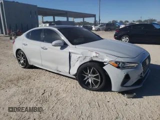 2020 Genesis G70 2.0T with VIN KMTG44LA1LU045400, listed as a Copart auction lot 83072684 with 56,380 mi miles and Non repairable. Bid and sale history available at DreamBid. Image 4.
