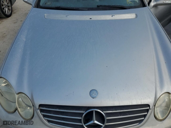 2004 Mercedes-Benz CLK-Class 5.0L with VIN WDBTJ75J44F066718, listed as a Copart auction lot 76339294 with 0 mi miles and Clean Title. Bid and sale history available at carsss.com. Image 11.