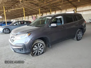 2022 Honda Pilot EX-L with VIN 5FNYF6H59NB096188, listed as a Copart auction lot 60759315 with 11,683 mi miles and Salvage title. Bid and sale history available at DreamBid. Image 1.