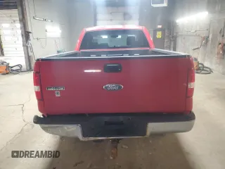 2008 Ford F-150 XLT with VIN 1FTPX14558FB32878, listed as a Copart auction lot 52386485 with 54,125 mi miles and Clean Title. Bid and sale history available at carsss.com. Image 6.