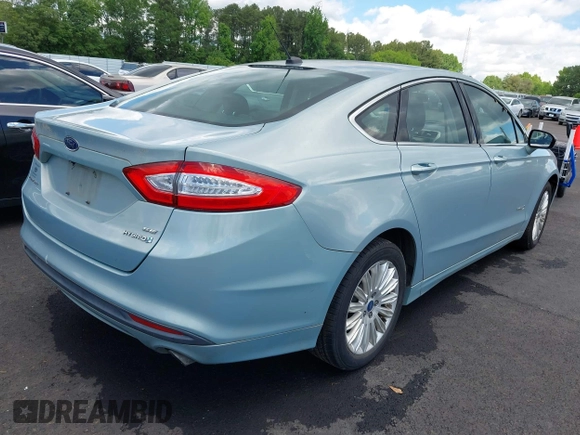2014 Ford Fusion SE Hybrid with VIN 3FA6P0LU7ER154559, listed as a IAAI auction lot 42198548 with 244,630 mi miles. Bid and sale history available at carsss.com. Image 4.