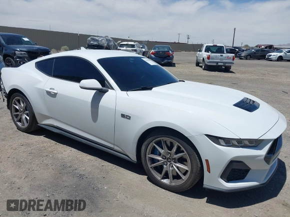 2024 Ford Mustang GT с VIN 1FA6P8CF1R5412664, выставлен на аукционе IAAI как лот 42293885 с пробегом 14 429 миль миль и . История ставок и продаж доступна на DreamBid. Изображение 1.
