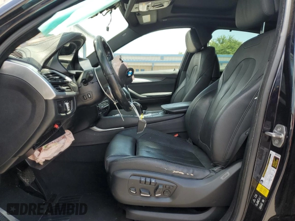 2016 BMW X6 xDrive35i with VIN 5UXKU2C57G0N79187, listed as a Copart auction lot 52973103 with 95,625 mi miles. Bid and sale history available at carsss.com. Image 7.