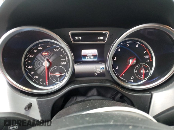 2018 Mercedes-Benz GLE 350 with VIN 4JGDA5JB2JB147613, listed as a Copart auction lot 58552385 with 93,788 mi miles and Salvage title. Bid and sale history available at DreamBid. Image 9.