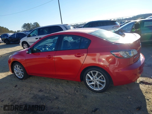 2012 Mazda 3 S Grand Touring with VIN JM1BL1W53C1658421, listed as a IAAI auction lot 41294572 with 100,875 mi miles and . Bid and sale history available at DreamBid. Image 15.