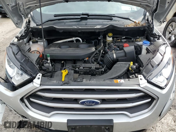 2022 Ford EcoSport SE with VIN MAJ6S3GL4NC469769, listed as a Copart auction lot 51645615 with 22,570 mi miles and Salvage Title. Bid and sale history available at DreamBid. Image 12.