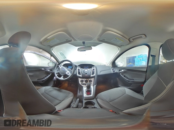 2014 Ford Focus SE with VIN 1FADP3F24EL360648, listed as a Copart auction lot 87112034 with 81,677 mi miles and Salvage Title. Bid and sale history available at carsss.com. Image 14.