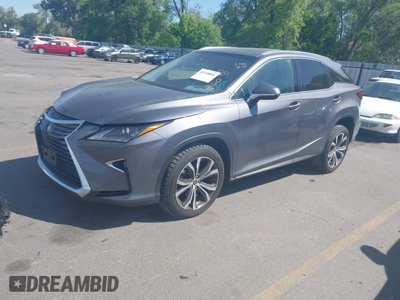 2019 Lexus RX 350 with VIN 2T2BZMCA5KC190778, listed as a IAAI auction lot 42348881 with 55,110 mi miles and . Bid and sale history available at DreamBid. Image 17.