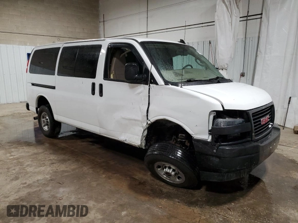 2022 GMC Savana z VIN 1GTZ7GF79N1230444, wystawiony jako Copart lot #47751865 z przebiegiem 43 481 mil mil oraz Szkoda całkowita • Salvage title. Historia ofert i sprzedaży dostępna na DreamBid. Obrazek 4.