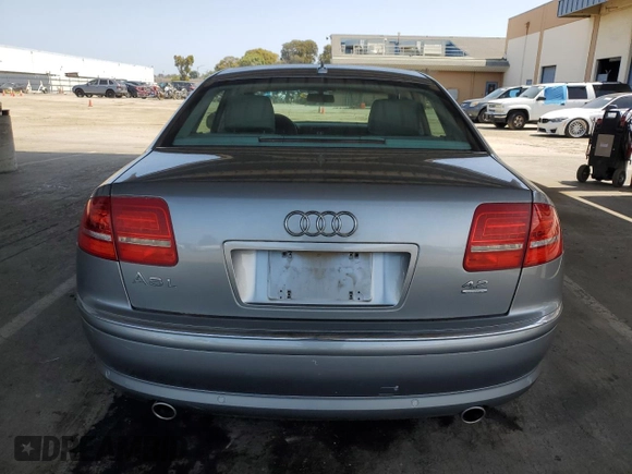 2008 Audi A8 L 4.2L with VIN WAUMV94E98N004265, listed as a Copart auction lot 55255005 with 116,333 mi miles and Clean Title. Bid and sale history available at carsss.com. Image 6.