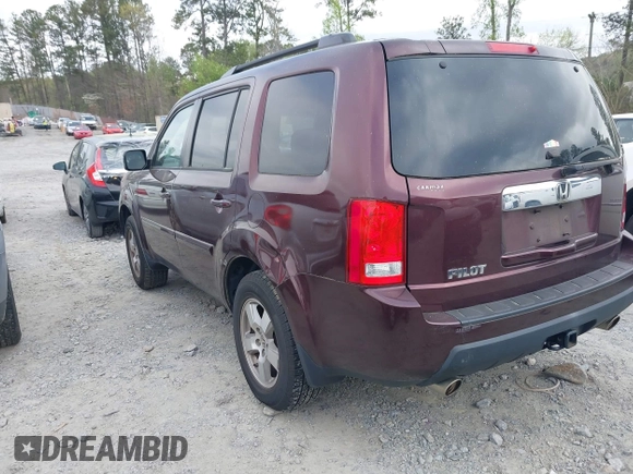 2011 Honda Pilot EX-L with VIN 5FNYF3H61BB050776, listed as a IAAI auction lot 41934621 with 172,424 mi miles and . Bid and sale history available at DreamBid. Image 3.