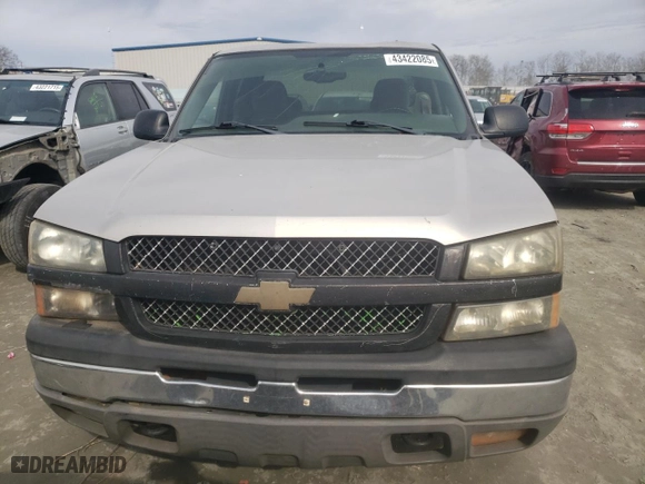 2004 Chevrolet Silverado 1500 LS with VIN 2GCEK19T241366510, listed as a Copart auction lot 43422085 with 255,545 mi miles and Salvage Title. Bid and sale history available at carsss.com. Image 5.