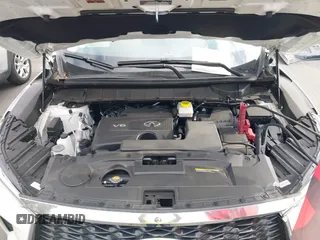 2023 Infiniti QX60 Luxe with VIN 5N1DL1FS1PC368974, listed as a IAAI auction lot 42543503 with 21,646 mi miles and . Bid and sale history available at DreamBid. Image 10.