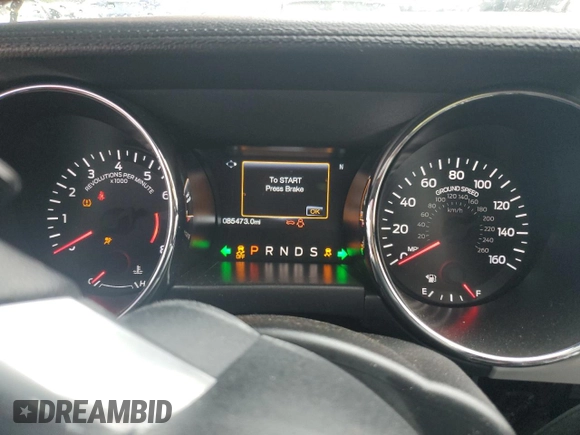 2016 Ford Mustang GT with VIN 1FA6P8CF8G5276692, listed as a Copart auction lot 58726645 with 85,473 mi miles and Salvage title. Bid and sale history available at DreamBid. Image 9.