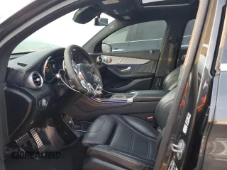 2020 Mercedes-Benz GLC with VIN WDC0J8KB5LF744831, listed as a Copart auction lot 85045494 with 43,739 mi miles and Salvage Title. Bid and sale history available at carsss.com. Image 7.