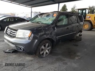2013 Honda Pilot Touring with VIN 5FNYF3H93DB026637, listed as a Copart auction lot 88942815 with Not Provided miles and Salvage Title. Bid and sale history available at carsss.com. Image 1.
