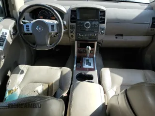 2008 Nissan Pathfinder LE with VIN 5N1BR18B08C619357, listed as a Copart auction lot 45152395 with 266,201 mi miles and Salvage Title. Bid and sale history available at carsss.com. Image 8.