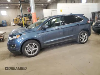 2018 Ford Edge Titanium with VIN 2FMPK4K82JBC15202, listed as a Copart auction lot 47529015 with 80,375 mi miles and Salvage Title. Bid and sale history available at carsss.com. Image 1.