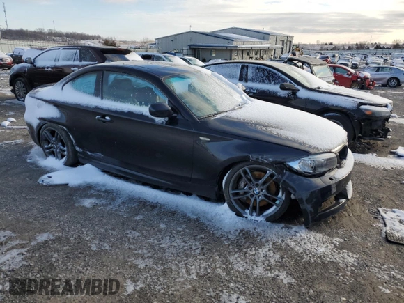 2013 BMW 1 Series 135i with VIN WBAUC9C51DVY60709, listed as a Copart auction lot 45359645 with 139,854 mi miles and Salvage Title. Bid and sale history available at carsss.com. Image 4.
