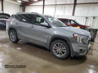 2023 GMC Terrain SLT with VIN 3GKALVEG5PL126287, listed as a Copart auction lot 46403065 with 37,683 mi miles and Salvage Title. Bid and sale history available at carsss.com. Image 4.