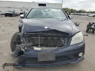 2009 Mercedes-Benz C-Class 3.0L Sport with VIN WDDGF81X49F236898, listed as a Copart auction lot 53318825 with 124,176 mi miles and Salvage Title. Bid and sale history available at carsss.com. Image 5.