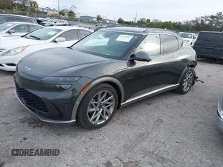 2024 Genesis GV60 Advanced with VIN KMUKCDSC8RU019087, listed as a IAAI auction lot 41378622 with 39,270 mi miles. Bid and sale history available at carsss.com. Image 2.