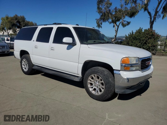 2005 GMC Yukon XL SLT with VIN 1GKFK16Z25J140976, listed as a Copart auction lot 47102665 with 169,420 mi miles and Salvage Title. Bid and sale history available at carsss.com. Image 4.