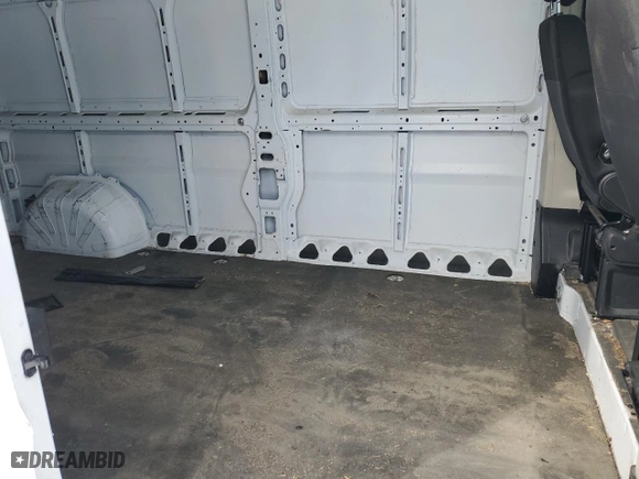 2021 Ram ProMaster Cargo Van with VIN 3C6LRVDG4ME590845, listed as a Copart auction lot 52055975 with 72,012 mi miles and Salvage Title. Bid and sale history available at carsss.com. Image 10.