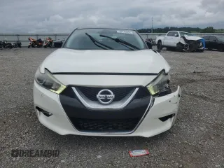 2016 Nissan Maxima Platinum with VIN 1N4AA6AP8GC406798, listed as a Copart auction lot 60143595 with 134,704 mi miles and Salvage title. Bid and sale history available at DreamBid. Image 5.