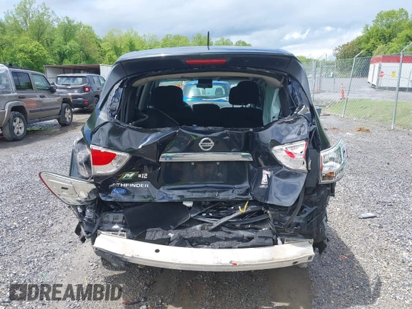 2016 Nissan Pathfinder S with VIN 5N1AR2MM4GC635388, listed as a IAAI auction lot 42240805 with 56,822 mi miles and . Bid and sale history available at DreamBid. Image 6.