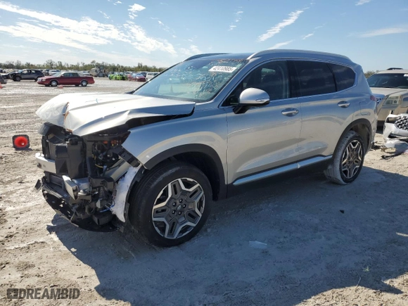 2023 Hyundai Santa Fe Plug-In Hybrid Limited with VIN KM8S7DA22PU101521, listed as a Copart auction lot 42410985 with 24,194 mi miles and Salvage Title. Bid and sale history available at carsss.com. Image 1.