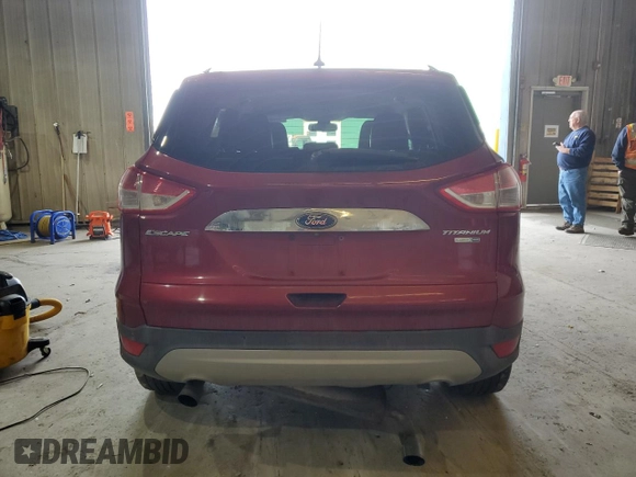 2014 Ford Escape Titanium with VIN 1FMCU9J92EUA80822, listed as a Copart auction lot 47621375 with 235,691 mi miles and Salvage Title. Bid and sale history available at DreamBid. Image 6.