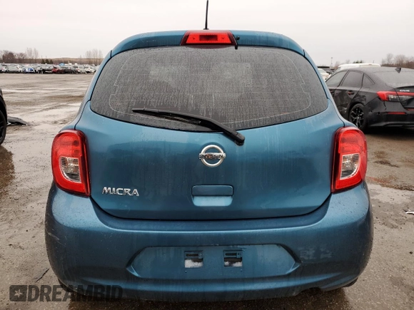 2017 Nissan Micra S with VIN 3N1CK3CP1HL241231, listed as a Copart auction lot 52914835 with 109,110 mi miles and Salvage Title. Bid and sale history available at DreamBid. Image 6.