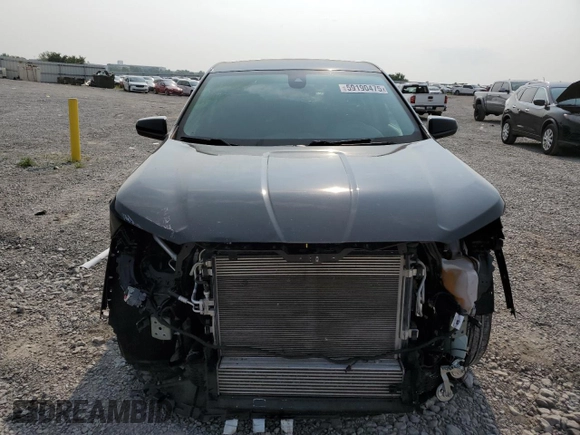 2021 GMC Terrain SLE with VIN 3GKALMEVXML371350, listed as a Copart auction lot 59190475 with 45,443 mi miles and Salvage title. Bid and sale history available at DreamBid. Image 5.