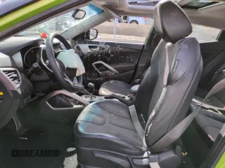 2012 Hyundai Veloster w/Black Int with VIN KMHTC6AD9CU048226, listed as a Copart auction lot 58824755 with 107,255 mi miles and Salvage title. Bid and sale history available at DreamBid. Image 7.