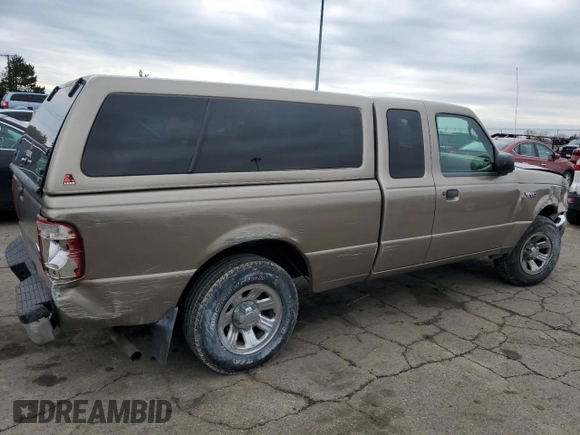 2003 Ford Ranger XLT Appearance with VIN 1FTYR44E23PB88604, listed as a Copart auction lot 47453325 with 121,293 mi miles and Salvage Title. Bid and sale history available at carsss.com. Image 3.