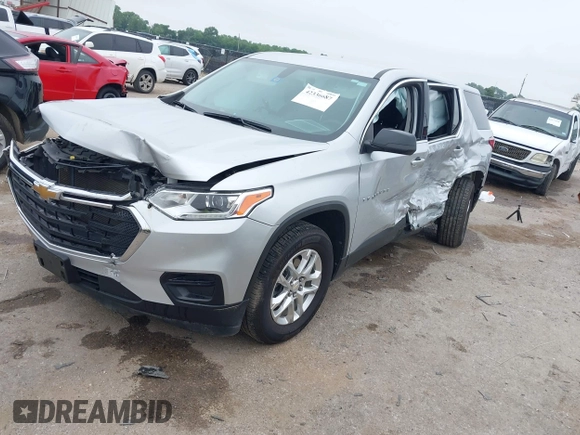 2021 Chevrolet Traverse LS with VIN 1GNERFKW1MJ254095, listed as a IAAI auction lot 42336687 with Not provided miles and . Bid and sale history available at DreamBid. Image 17.