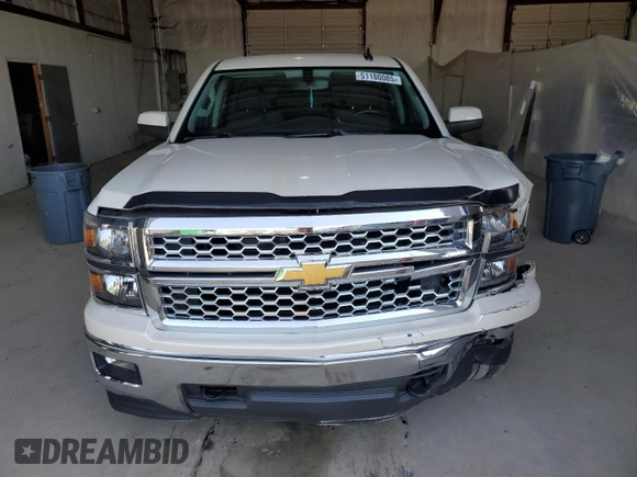 2015 Chevrolet Silverado 1500 LT with VIN 3GCUKREC6FG464613, listed as a Copart auction lot 51180085 with 93,304 mi miles and Salvage Title. Bid and sale history available at DreamBid. Image 5.