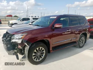 2019 Lexus GX 460 Luxury with VIN JTJJM7FX0K5216780, listed as a Copart auction lot 57845955 with 74,998 mi miles and Salvage title. Bid and sale history available at DreamBid. Image 1.