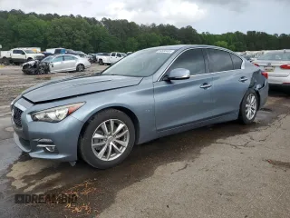 2015 Infiniti Q50 with VIN JN1BV7AP6FM347741, listed as a Copart auction lot 54668405 with 84,788 mi miles and Salvage title. Bid and sale history available at DreamBid. Image 1.