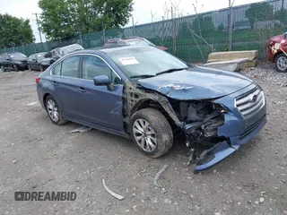 2015 Subaru Legacy Premium with VIN 4S3BNAC6XF3009764, listed as a IAAI auction lot 42528109 with 105,332 mi miles and . Bid and sale history available at DreamBid. Image 1.