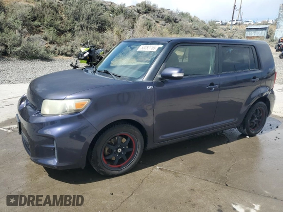 2012 Scion xB with VIN JTLZE4FEXCJ026174, listed as a Copart auction lot 53282755 with 125,036 mi miles and Salvage Title. Bid and sale history available at carsss.com. Image 1.
