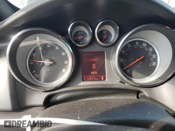 2016 Buick Cascada Premium with VIN W04WT3N52GG137847, listed as a Copart auction lot 46861855 with 39,378 mi miles and Salvage Title. Bid and sale history available at DreamBid. Image 9.