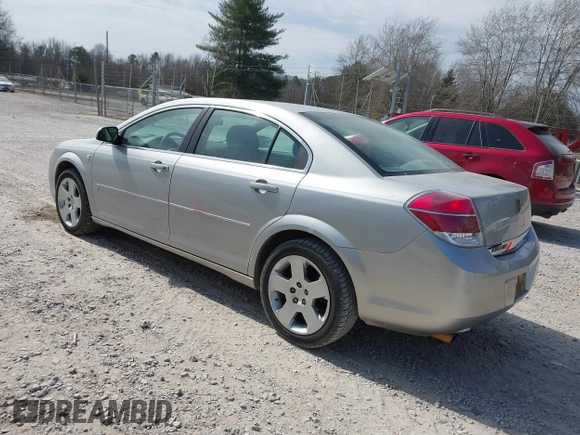 2007 Saturn Aura XE with VIN 1G8ZS57N87F146082, listed as a IAAI auction lot 41715140 with 184,772 mi miles. Bid and sale history available at carsss.com. Image 3.